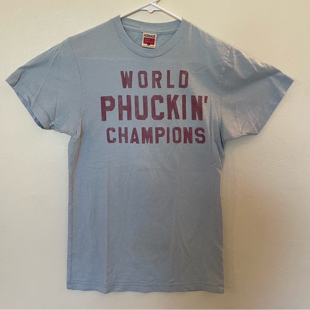 HOMAGE World Phuckin Champions Phillies Men’s T-shirt